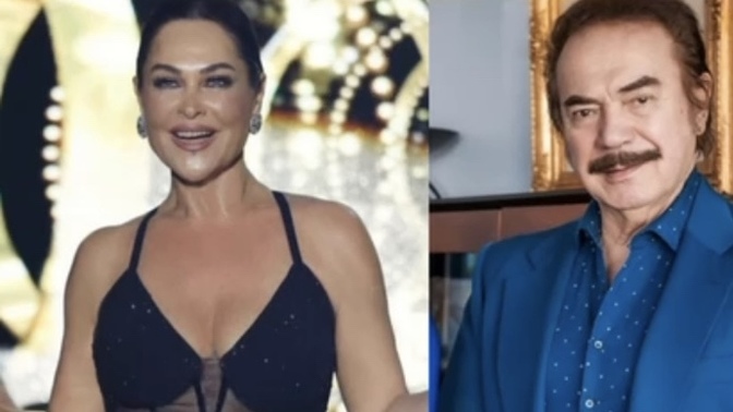 Dekolte giyinenlere edepsiz diyen Orhan Gencebay’ın, Hülya Avşar’ın poposuna şaplak attığı video viral oldu. Edep bu mu?