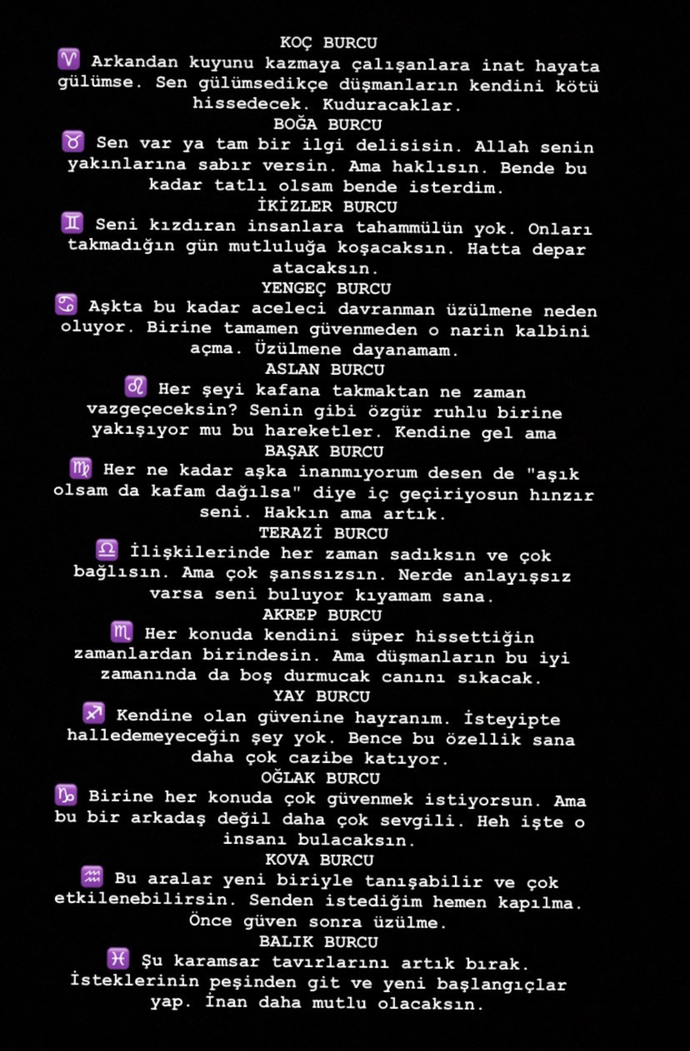 Gel vatandaş gel, burcun neler demiş acaba?