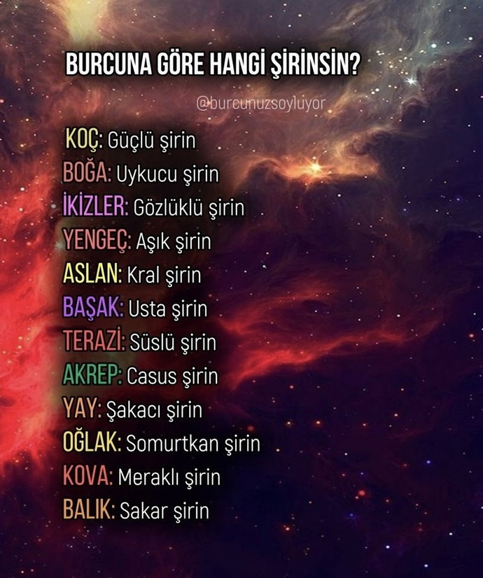 Burcuna göre hangi şirinsin?
