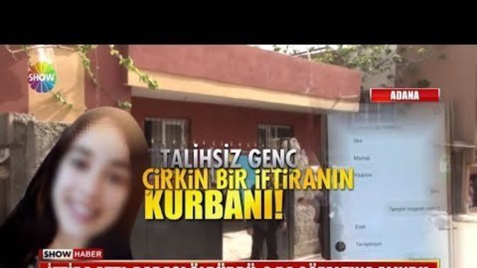 Kızin taciz iftirası yüzünden ölen erkek?
