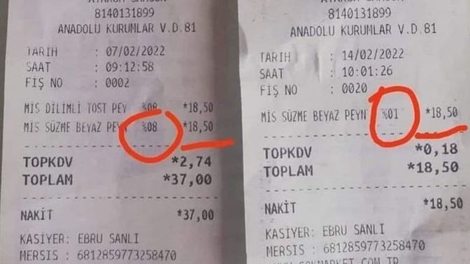 Alışveriş yaptığım markette KDV indirimi fiyatlara yansımamış, sizde yansıdı mı?