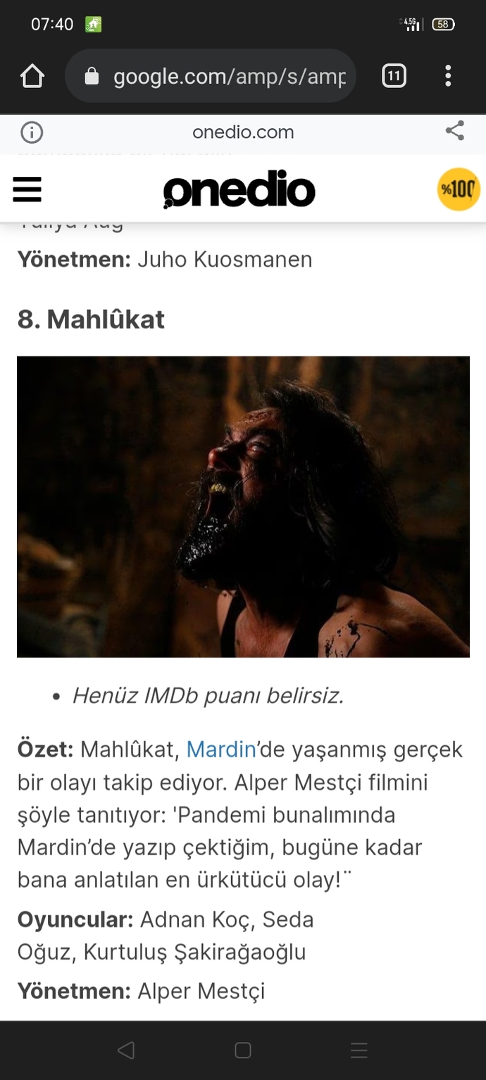 Bu film Mardindeki hangi olayı anlatıyor?