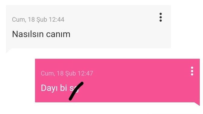 Pembik dayılar niye peşimi bırakmıyor?