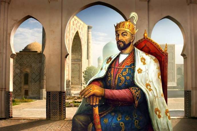 Timur portre