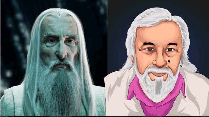 Saruman çizimi nasıl olmuş?