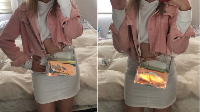 Eski sevgilimin olduğu bir buluşmaya gideceğim, sizce kombinim çok mu çocuksu olmuş?