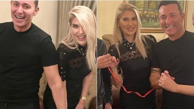 Mustafa Sandal ile Melis Sütşurup evlilik yolunda ilk adımı attı!❤️ Çok yakışmamışlar mı?