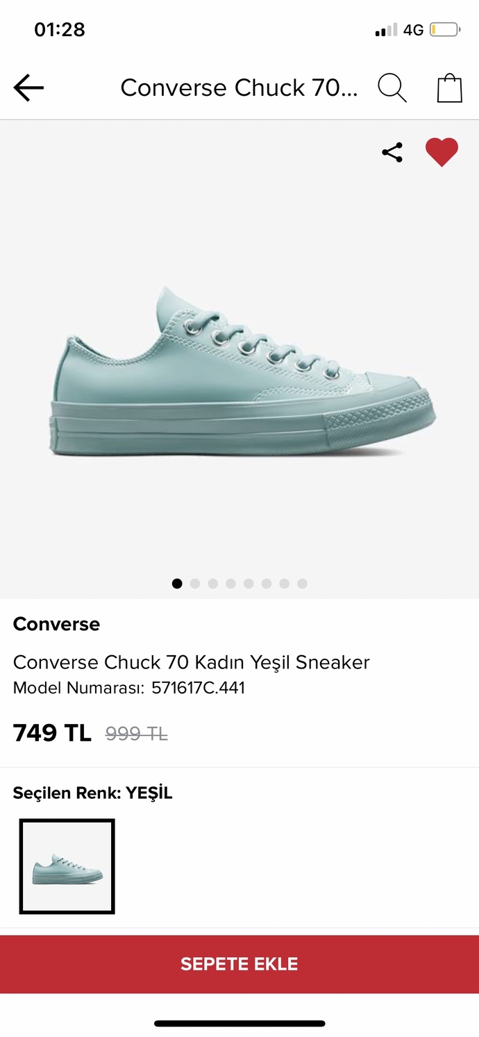 Bu fiyat bu ayakkabıya çok mu fazla? Converse severler yazabilir mi?