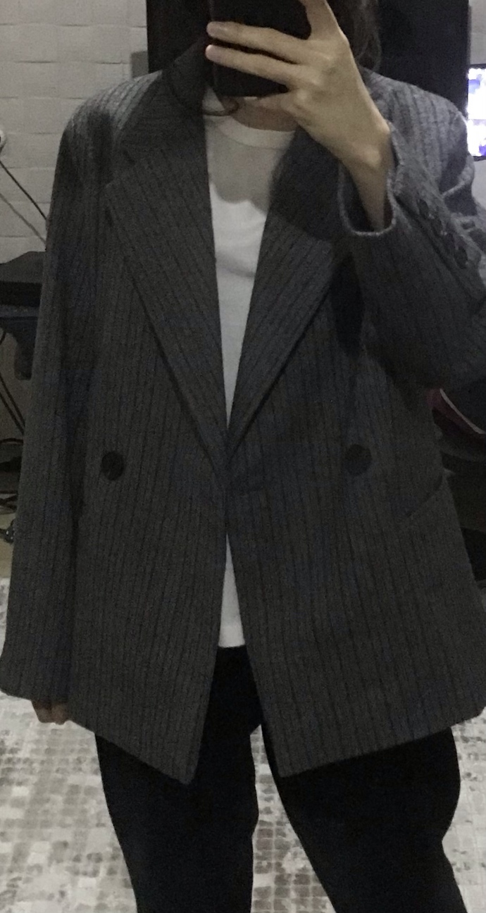 Oversize blazer ceketimin üstümdeki duruşu nasıl sizce?