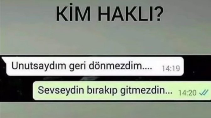 Sizce burada Kim haklı?