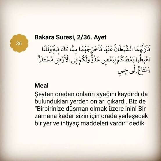 Allah neden düşman olmamızı istiyor?