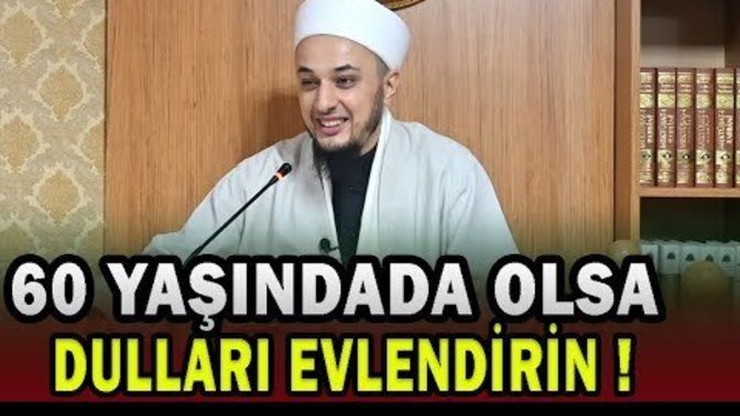 60 yaşında da olsa dul kalan kadın ve erkeğin evlenmesi mi gerekiyormuş🤔?