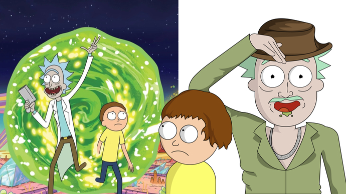 Rick and Morty çizimi nasıl olmuş?