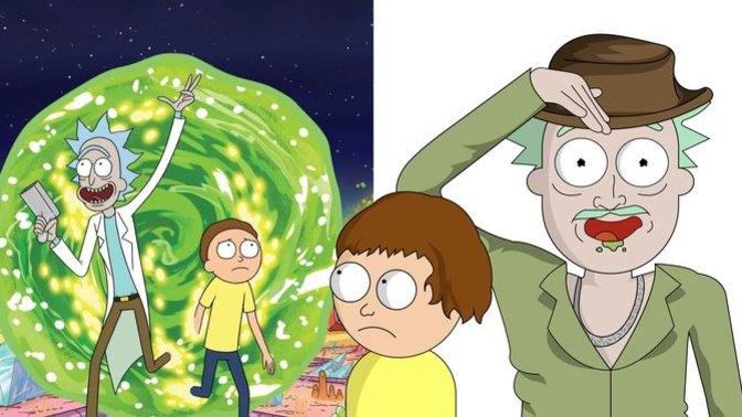 Rick and Morty çizimi nasıl olmuş?
