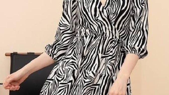 Zebra desenli elbiseleri beğeniyor musunuz?