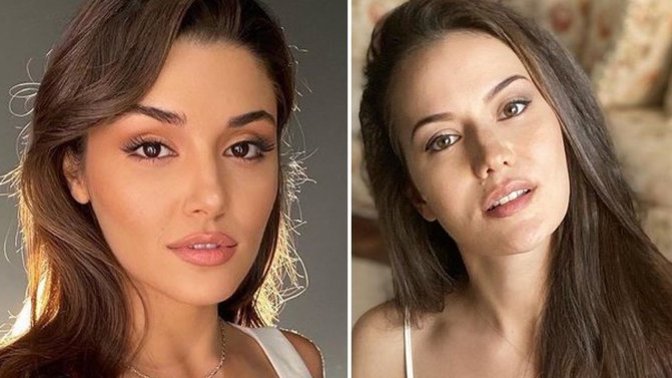 Hande Erçel mi daha güzel, Fahriye Evcen mi?