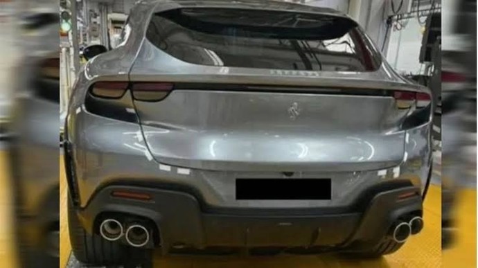 Ferrarinin ilk SUV modeli, sızdırılan fotoğrafıyla karşımızda! Sizce nasıl?