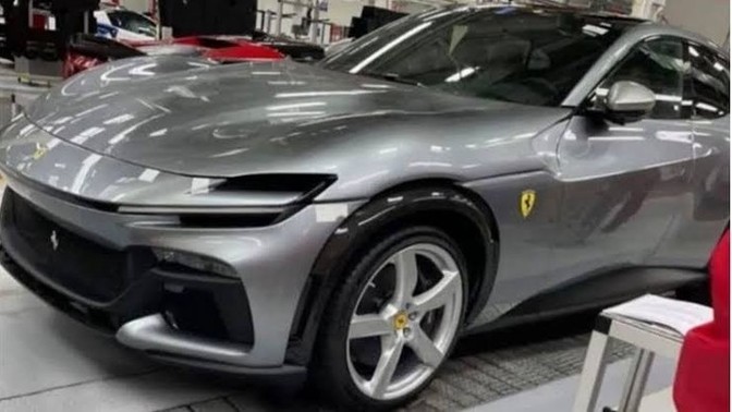 Ferrari'nin ilk SUV modeli, sızdırılan fotoğrafıyla karşımızda! Sizce nasıl?