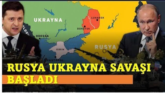 Rusya Ukrayna Savaşı Başladı! Sizce 3. Dünya Savaşı Başlar mı?