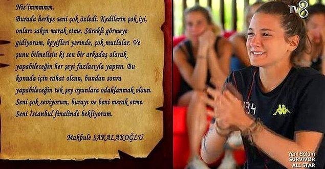 Makbule, Nisa’ya gönderdiği mektupta Mert-Makbule-Sude ilişkisini kabul etti, Nisa hayallerdeki arkadaş değil mi?