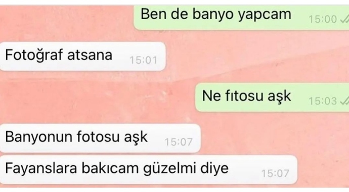 Fayanslari kontrol edecek adam 😂🤪