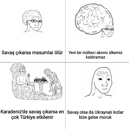 Ukraynalı kadın mülteci isteyenler, dışarıdaki potansiyel tecavüzcü/tacizci kişiler değil mi?