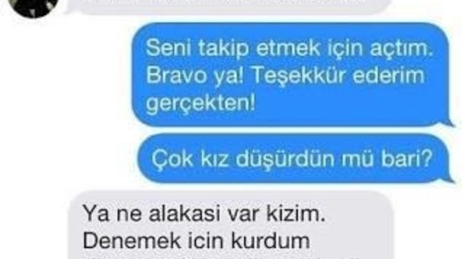Fake hesapla sevgilini sınadın mıı?