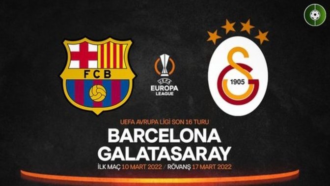 Galatasaray'ın UEFA Avrupa Ligi son 16 turundaki rakibi Barcelona oldu! Sizce temsilcimiz turu geçebilecek mi?