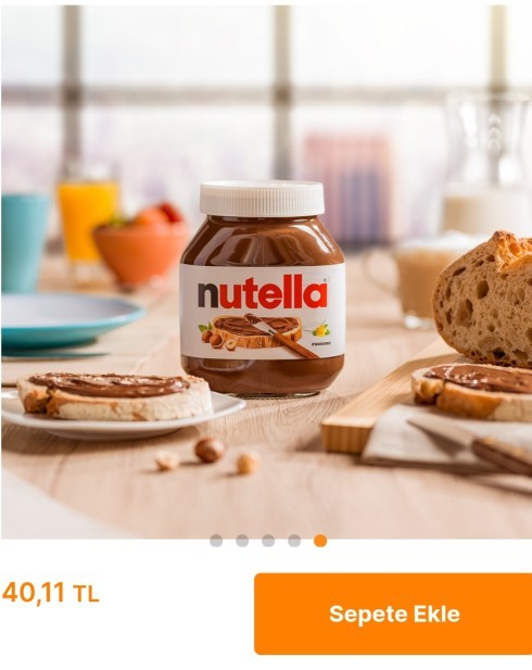 Alışverişte Nutella almak lüks oldu sanırım, bu fiyat reva mı şimdi?