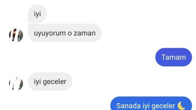 Mesajlarda aşk var mı sizce?