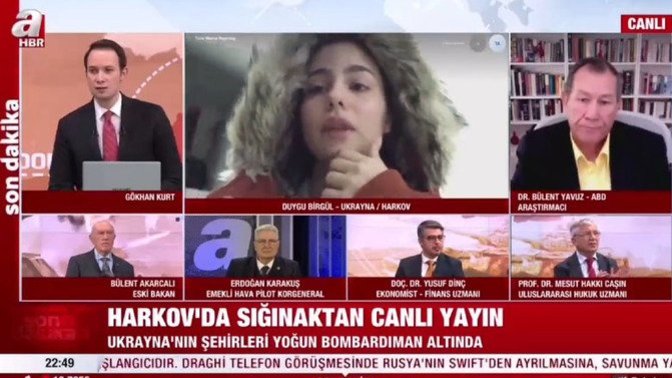 A Haber, Ukrayna'da mahsur kalan, yardım isteyen genci yayından aldı. Bu nasıl habercilik?
