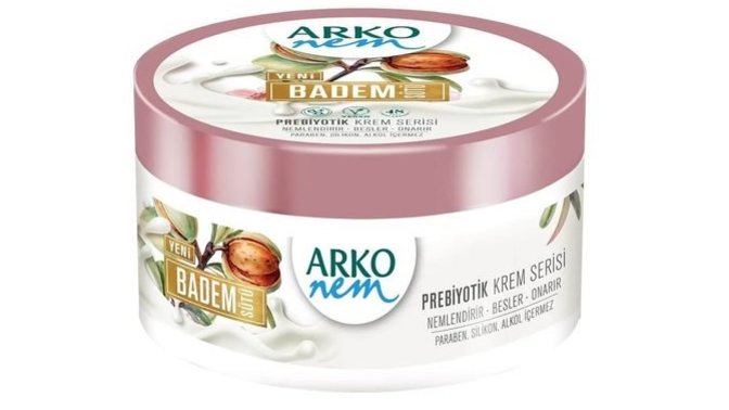 Arko Nem Badem Sütü Prebiyotik Krem yüze sürülür mü? Yağlı veya karma ciltli olanlar kullanabilir mi?