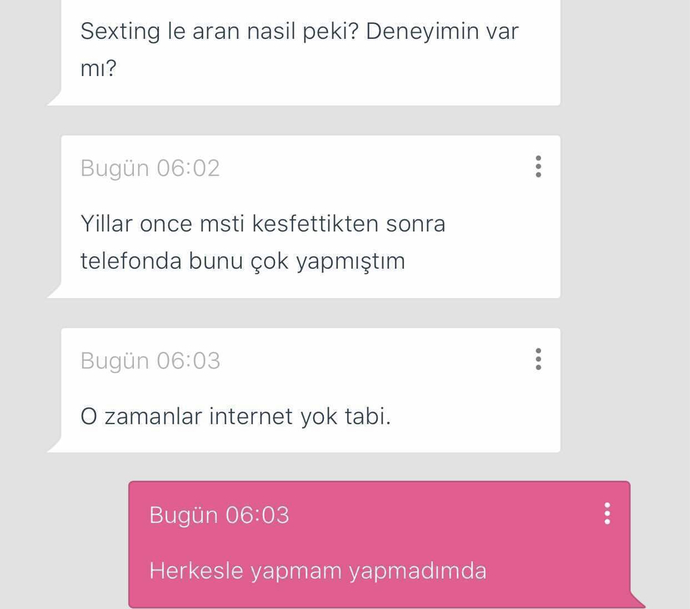 Sanal seks tekliflerini ciddiye alıyor musunuz?