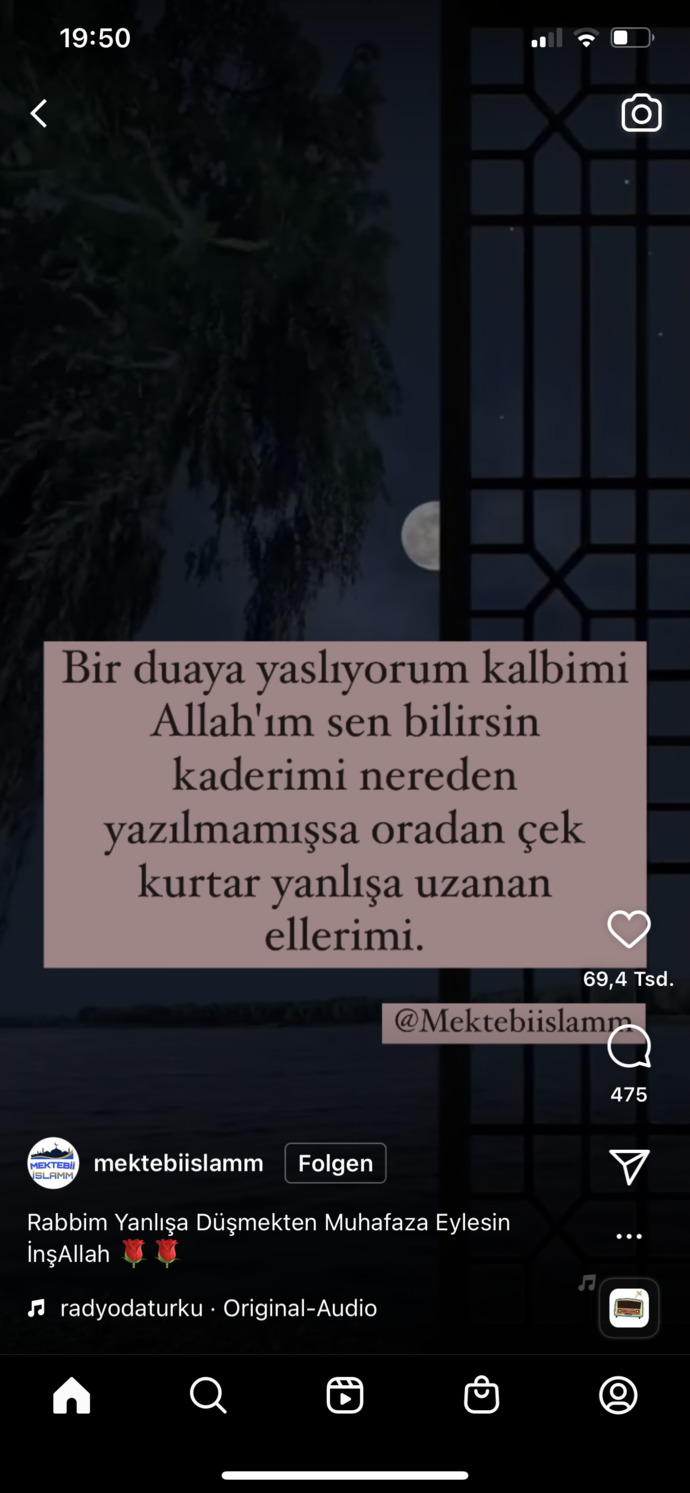 Geceye bir dua bırakalım mı?