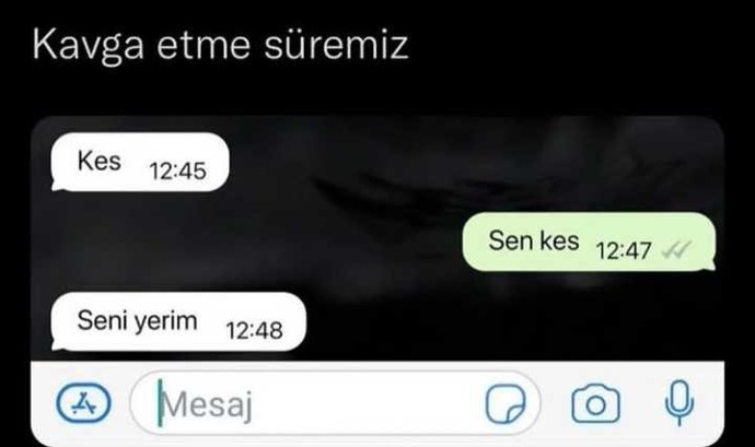 Sevgilinizle kavga etme süreniz nedir?