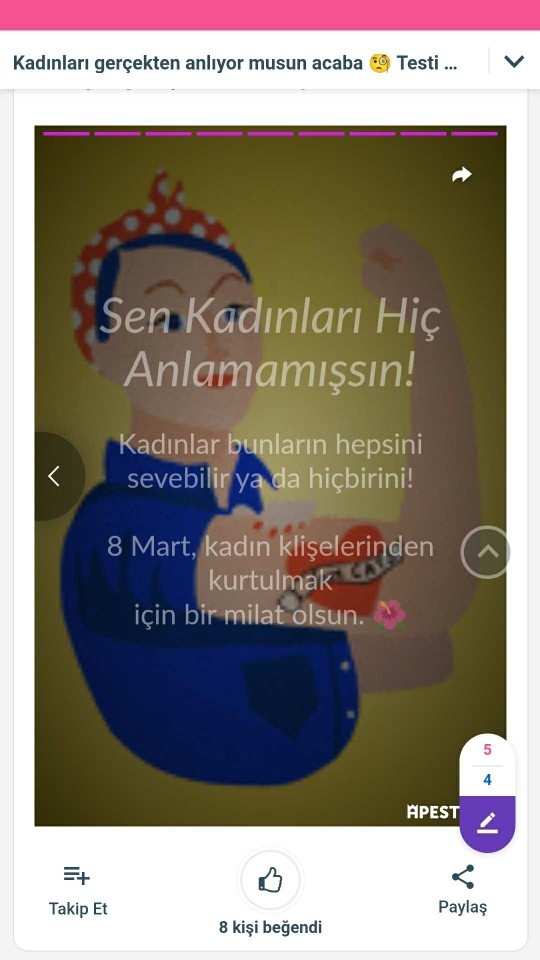 Kadınları gerçekten anlıyor musun acaba 🧐 Testi çözüp sonucu görmeye var mısın?