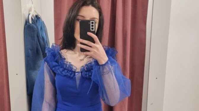 Söz elbisesi olarak aldım, nasıl sizce?