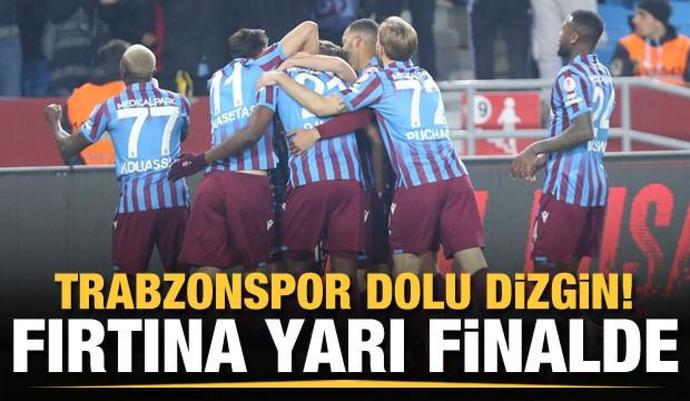 Ziraat Türkiye Kupasında Trabzonspor, Antalyasporu 2-0 yenerek yarı finale yükseldi! Maçı nasıl buldunuz?