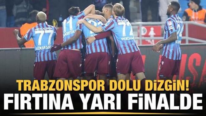 Ziraat Türkiye Kupası'nda Trabzonspor, Antalyaspor'u 2-0 yenerek yarı finale yükseldi! Maçı nasıl buldunuz?