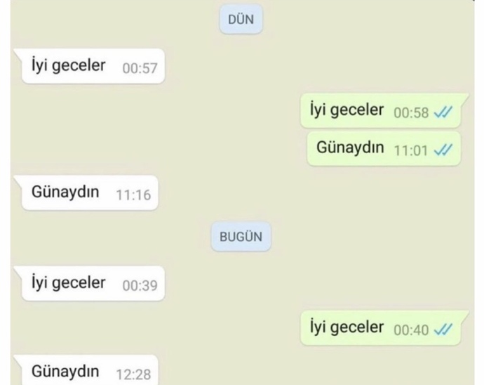 Bu konuşma ilerlemez değil mi😂?