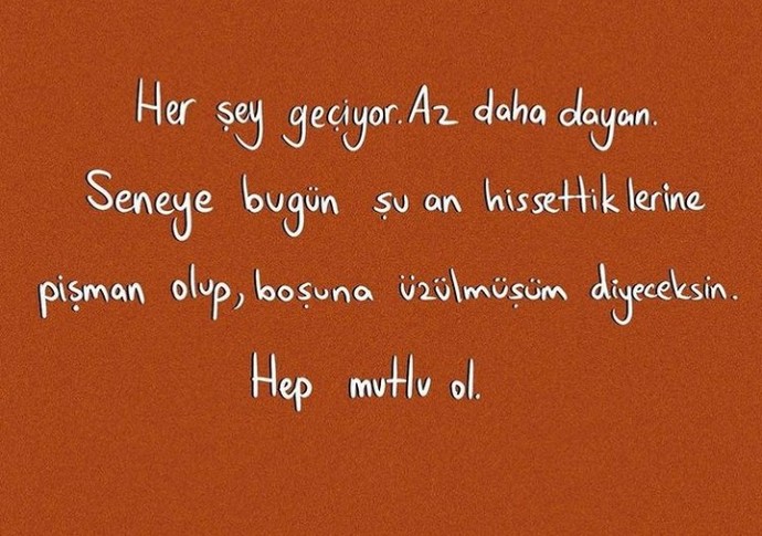 Bir gün bunları gülerek hatırlayacaksın dedikleri yere geldiniz mi hiç, nasip oldu mu?