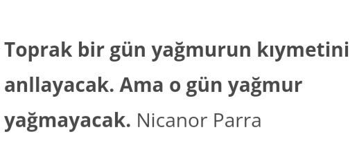 Acaba birgün insanlar anlayacak mı geç olmadan ‼️