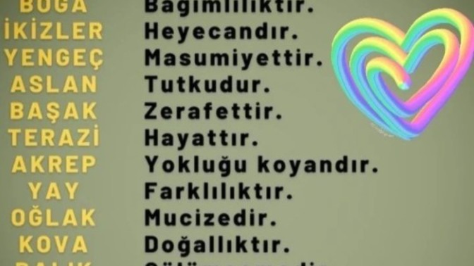 Senin burcunun ince özelliği nedir peki?