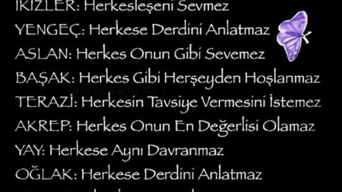 Peki senin burcun ne yapar?