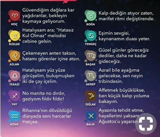 Burçların duyguları neler diyor?