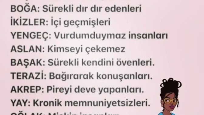 Sen acaba hangi kişileri kıskanır fesatlanırsın?