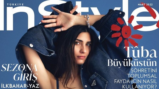 Tuba Büyüküstün InStyle Mart  sayısına kapak oldu! Tuba Büyüküstün'ü başarılı buluyor musunuz?