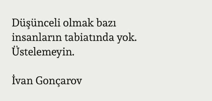 Düşünceli misinizdir?