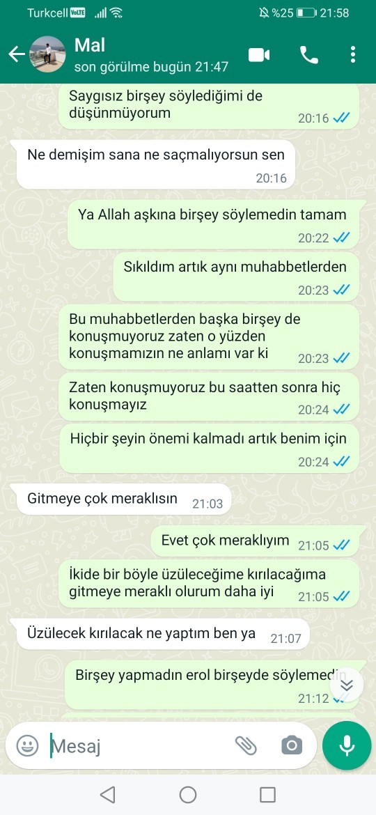 Çok fazla mı üstüne gittim sizce?