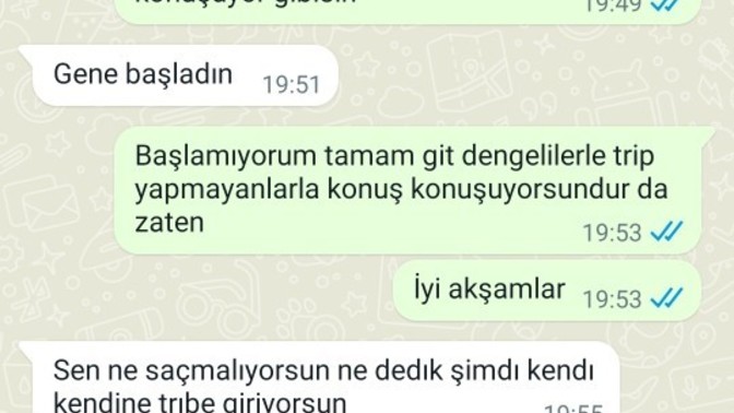 Çok fazla mı üstüne gittim sizce?